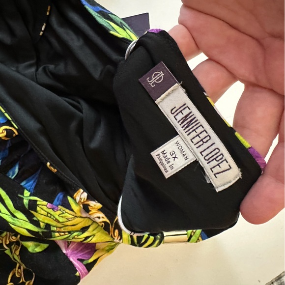 Jennifer Lopez Multicolored Floral Updated IntoThe Wild Y2KInspired Dress NWT 3X - Picture 13 of 17